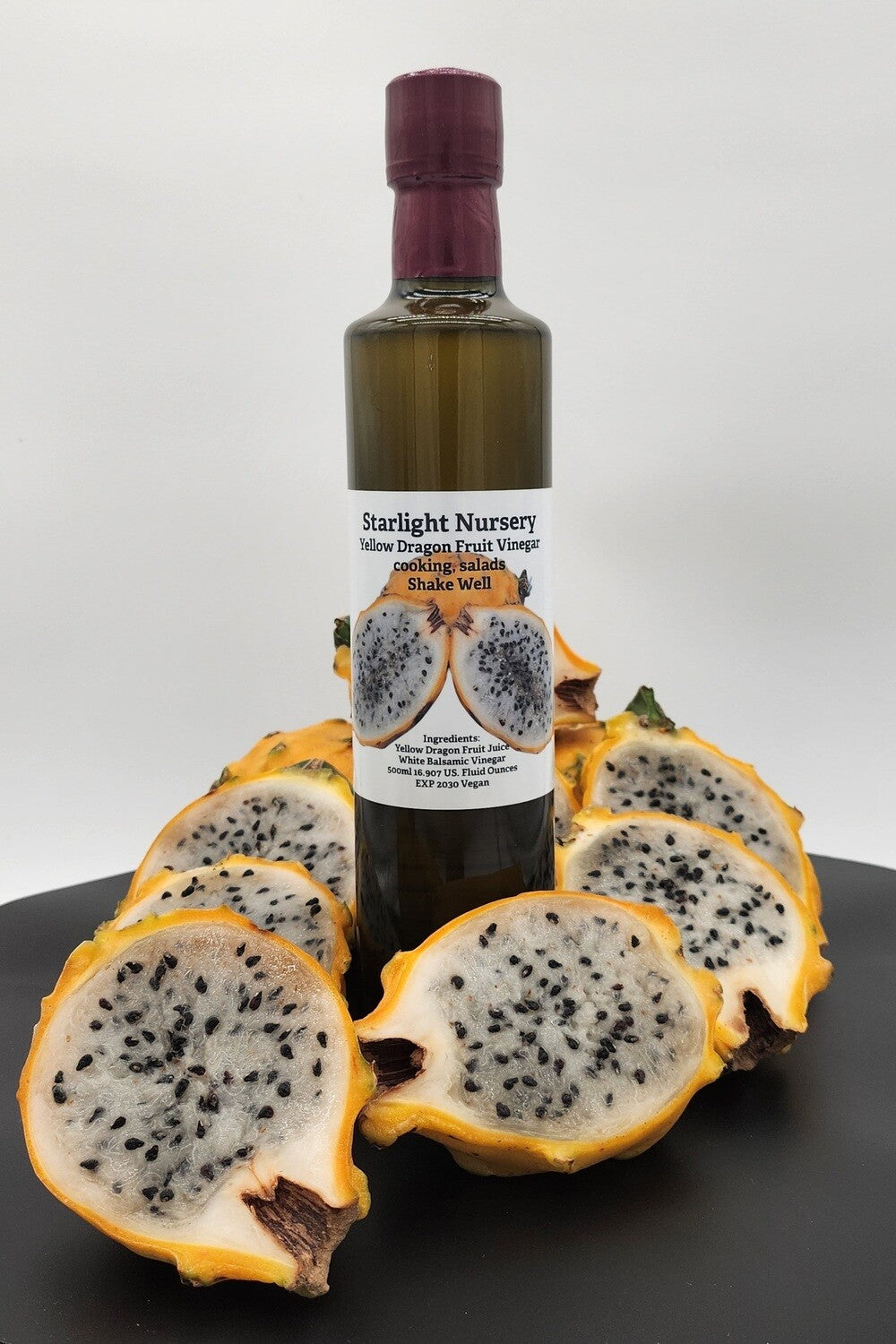 Yellow Dragon Fruit Vinegar Delicious Sweet 500ML - Starlight Nursery 